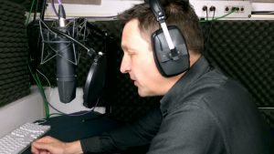 professional voiceover recording