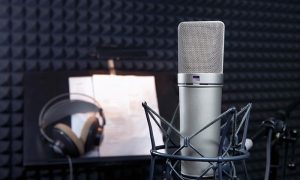 professional voice over recordings