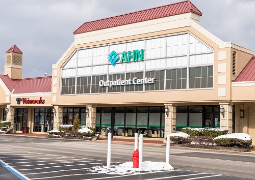 Exterior of an outpatient facility.