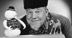 christmas voiceover burl ives and sam the snowman from rudolph